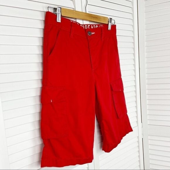 Epic Threads Boys Red Cargo Shorts | Size 12 - Picture 5 of 14